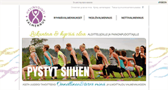 Desktop Screenshot of hyvinvointivalmennus.fi